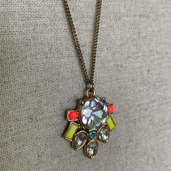 LOFT Jewelry - Neon Multicolored Jewel Pendant